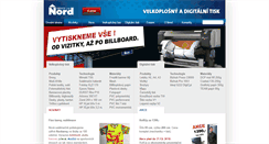 Desktop Screenshot of nord-service.cz
